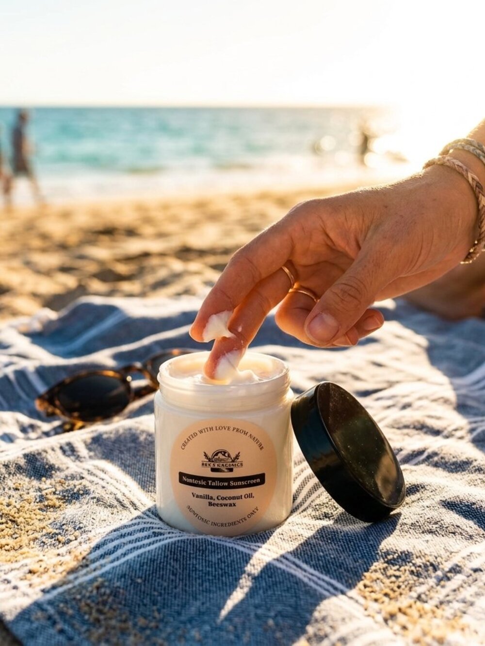 Nontoxic Sunscreen SPF 30 Tallow based Handmade